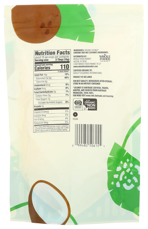 365 8 by Whole Foods Market, Organic Shredded Coconut, Ounce