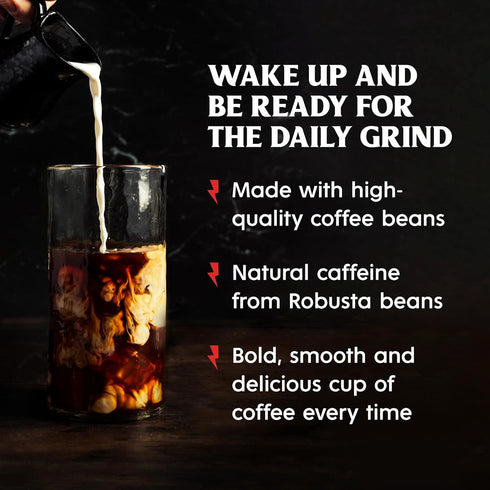 14 (Pack 1) Death Wish Coffee, Whole Bean Espresso Roast - Organic, Fair Trade, Arabica and Robusta Coffee Beans, ounce