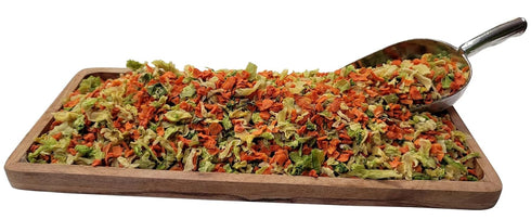 Mix-8 2 Naturejam Dried Carrots & Cabbage Ounce Bag-To Make Side Steamed Vegetables or Soups-Dehydrated Ingredients