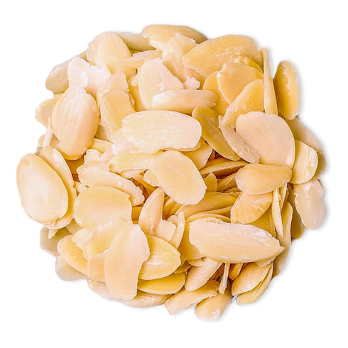 6 Food to Live - Organic Toasted Blanched Sliced Almonds, Ounces Unsalted & Dry Roasted, Premium Non-GMO Almond Nuts