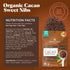 Navitas Organics Cacao Sweet Nibs, 4oz Bag, 28 Servings, Organic, Non-GMO, Gluten-Free