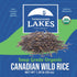 1.25 100% Thousand Lakes Organic Canadian Wild Rice - Soup Grade - pounds | Wild Rice | Wild Harvested