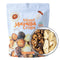 VIGOROUS MOUNTAINS Mushroom Chips Veggie Snacks, Dried Shiitake and King Oyster Good