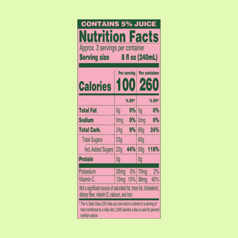 22 Oz (Pack 12) AriZona Kiwi Strawberry, Fruit Juice Drink - Big Can, Fl
