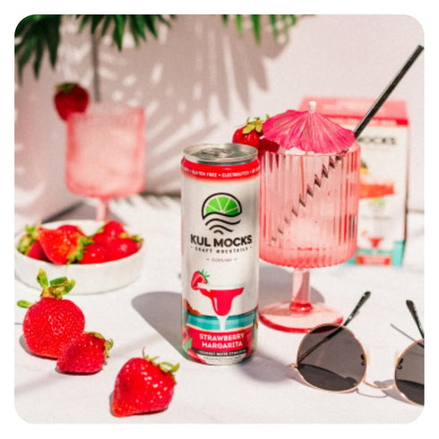 KUL MOCKS Non Alcoholic Mocktails Canned Mocktails - Low Calorie Non Alcoholic Drinks - Zero Proof Cocktails - NEW