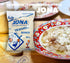 Jona Albanian 370g EGM Trahana from Korca Handmade Sour Trahana Pasta Made With Real Yogurt.