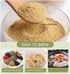 xapuo 500g Flaxseed & Fig Powder, Jar, Pre-Ground Whole Food, No Additives, Easy to Mix with Water, Oatmeal Or Yogurt