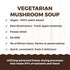100% 10 120g (4.23oz) eHerbal Instant Mushroom Soup Cubes Freeze-Dried | Real Mushrooms (Enoki, Shiitake, King Oyster)