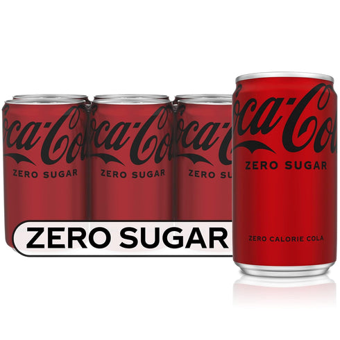 7.5 oz, 12 Pack (Package Coke Zero Sugar Mini-Can fl May Vary)