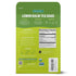 100 Count, Packaging (Pack 1) FGO Organic Lemon Balm Tea, Eco-Conscious Herbal Tea Bags, Resealable Bag, Caffeine Free