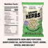 6.0 Oz (Pack 3) Little Lads Healthy Popcorn (Savory Herbs) - Vegan, Gluten-Free, Non-GMO Herb & Spice Blend Popcorn