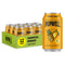 Popwell Tropical Mango Better-For-You Prebiotic Soda, with 6g Fiber, 1g Sugar, Vitamins