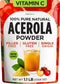Gya Tea Co Acerola Cherry Powder 1.1 lb (17.64 oz), 52 Servings,