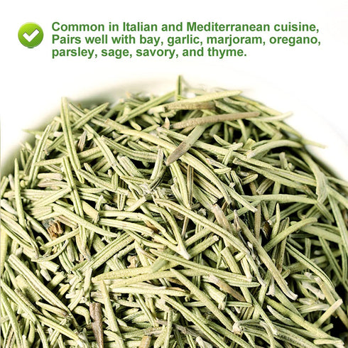 Plant Gift 50g/1.76oz- Rosemary Tea Premium Dried Rosemary Leaves - Non-GMO - Caffeine-free - Distinct Flavor