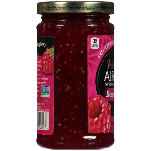 Polaner 10 All Fruit Spreadable Fruit, Red Raspberry, Ounce
