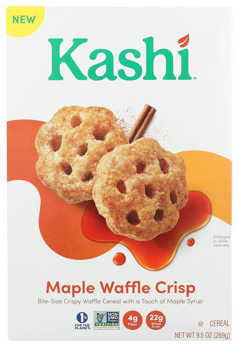 Generic 12.7 Oz Pack 3 Cold Breakfast Cereal - Maple Waffle Bites byKashi - USDA Organic - Non GMO - Whole Grains