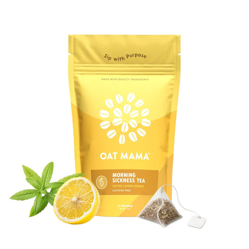 Oat Mama Morning Sickness Relief Tea - Natural Nausea Relief for Pregnant