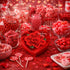 Generic 10 Valentine Day Chocolate Heart Shaped Gift Box - Milk Chocolate Caramel Cocoa Truffle Orange Creme Strawberry