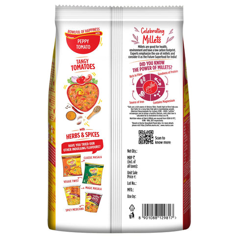 Saffola 500 (17.63 oz) Masala Oats Peppy Tomato grams - Vegetarian