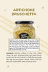 9.9 oz (Pack 3) Perfect Choice Artichoke Bruschetta - Delicious Bruschetta Bread Spread - Ready-to-eat Dip