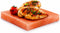 ZK Himalayan Salt Cooking Block 8x8x1 Plate with Steel Tray Holder- Food