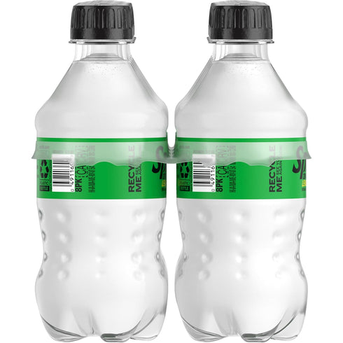 12 oz, 8 Pack Sprite Zero Sugar Lemon Lime Diet Soda Pop Soft Drinks, fl