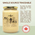 100% 1kg 2.2lbs, Oneroot Canadian Wildflower Honey - / Unheated & Creamed - Nutrient-Rich, Natural Sweetener