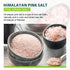 16 oz (1 Soeos Himalayan Pink Salt, Fine Grain, Pound), Pink Himalayan Sea Salt, Rock Salt for Grinder Refill