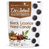 Dr. John's Healthy Sweets Black Licorice Hard Candy with Zero Sugar, Dye-Free,