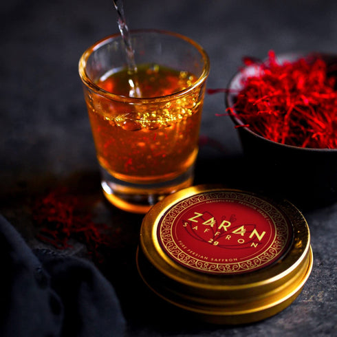 Zaran Saffron, Superior Saffron Threads (Super Negin) Premium Grade Spice for Paella, Risotto, Tea, and Culinary Uses