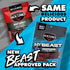11g 100% 10 Count Jack Links x MrBeast Beef Jerky, Peppered Beef Jerky, As Seen on Beast Games, Protein, Made with Real