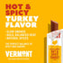 1oz 24 Count Vermont Smoke & Cure - Hot & Spicy Turkey Protein Snack - Portable Meat Snack for Adults & Kids - Smoky