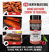 Heath Riles BBQ Cherry Rub Seasoning, Champion Pitmaster Recipe, Shaker Spice Mix, 10 oz.