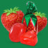 2 lbs Pack Strawberry Filled Hard Candy Bon Bons Bulk - Individually Wrapped Christmas Fruit-Filled Candy, Classic