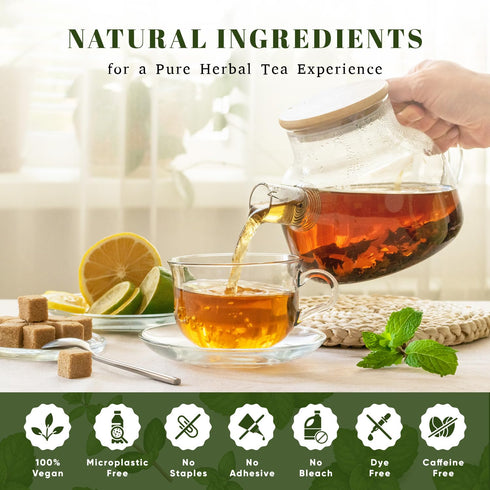 Oxify 16 oz (16 oz, Organic Peppermint Leaves Herbal Loose Tea- Peppermint)