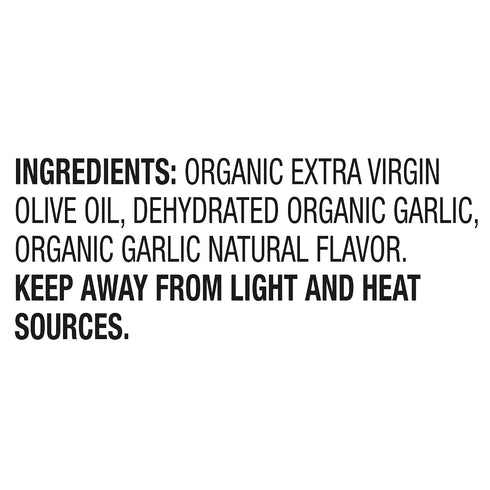 8.5 oz 100% (6) Olidi Garlic Infused Extra Virgin Olive Oil | Product of Italy, Cold-pressed, natural, heart-healthy