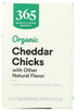 365 8 Pack by Whole Foods Market, Organic Cheddar Chicks Crackers