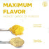 3.5 Jungle Powders Passion Fruit Powder Ounce, Freeze Dried Passion Fruit Puree Powder for Baking Smoothies Lilikoi