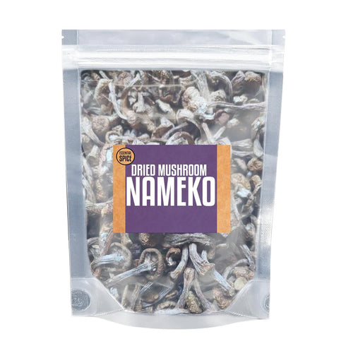 (4, 4, Essential Spice Dried Nameko Mushrooms Mild, Buttery Flavor with Silky Texture Ideal for Soups, Stir-Fries