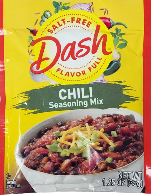 Mrs Dash Salt Free Chili Mix - 4 Pack (1.25 oz Packets)