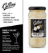8.3 oz Collins Gourmet Snow White Cocktail Onion, Pickled Onion Jar for Cocktails, Bloody Mary Ingredients, Meat