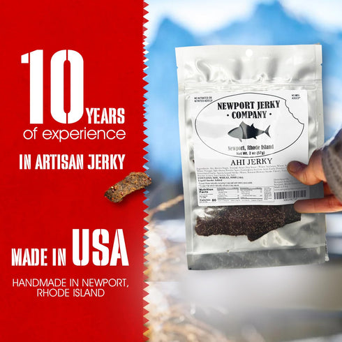 NEWPORT JERKY COMPANY Ahi Tuna Jerky by