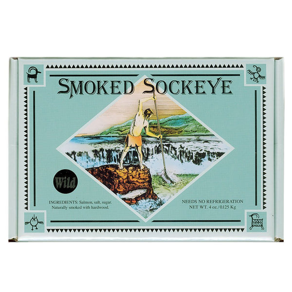 Made in Oregon Tony's Smoked Wild Sockeye Salmon 4 oz.