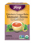 Yogi Tea, Tea Immune Stress Elderberry Lemon Balm Organic, 16 Count
