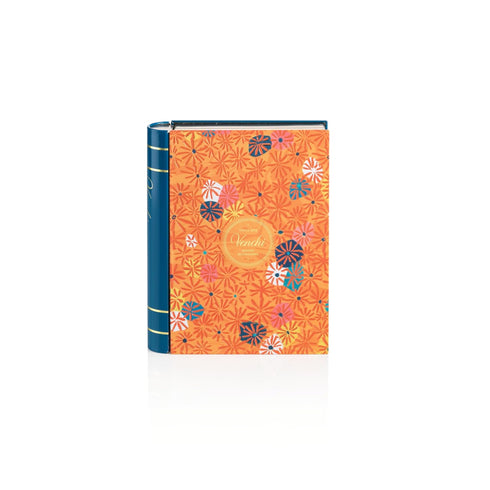 Venchi Maxi Chocolate Book Tin with Italian Chocolates - Gluten Free- Gift Idea for Birthday and Anniversary with Dark
