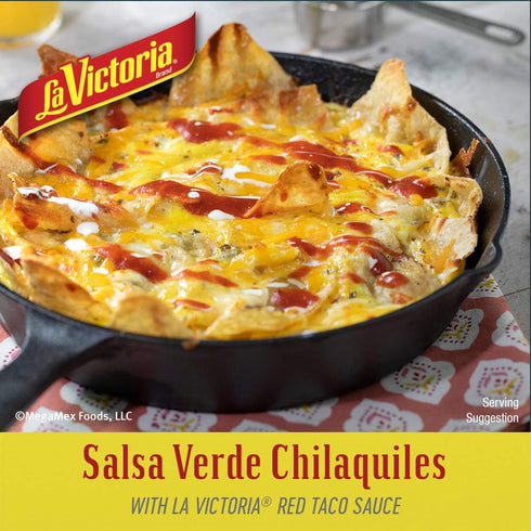 8 (Pack 12) La Victoria Mild Red Taco Sauce, Ounce