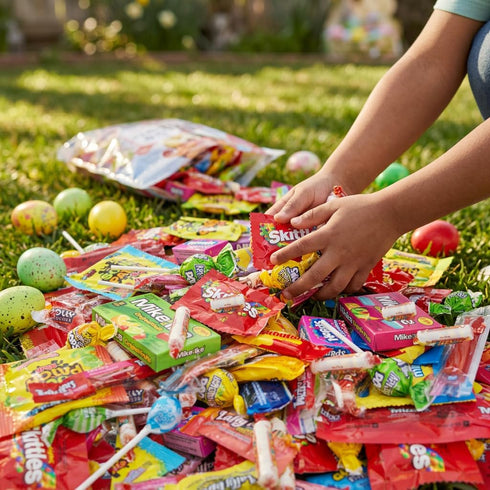 Jumblet Pack, 5 Lb Bulk Candy Mix Variety Bag Of Assorted Candy, Individually Wrapped Party Candy For Goodie Bags