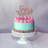 WeBenison Rose Gold Glitter Two Wild Cake Topper for Baby Shower, Kids 2nd Birthday Party Decorations
