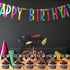 24 Pcs Video Game Controllers Cupcake Toppers - Gamepad Picks for Kids' Birthday Cake Decor.