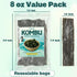 Curnue 8 oz (227g) Dried Kombu Seaweed for Miso Soup Dried Kelp Kombu Seaweed for Dashi Stock, Soup Base, Seaweed Salad